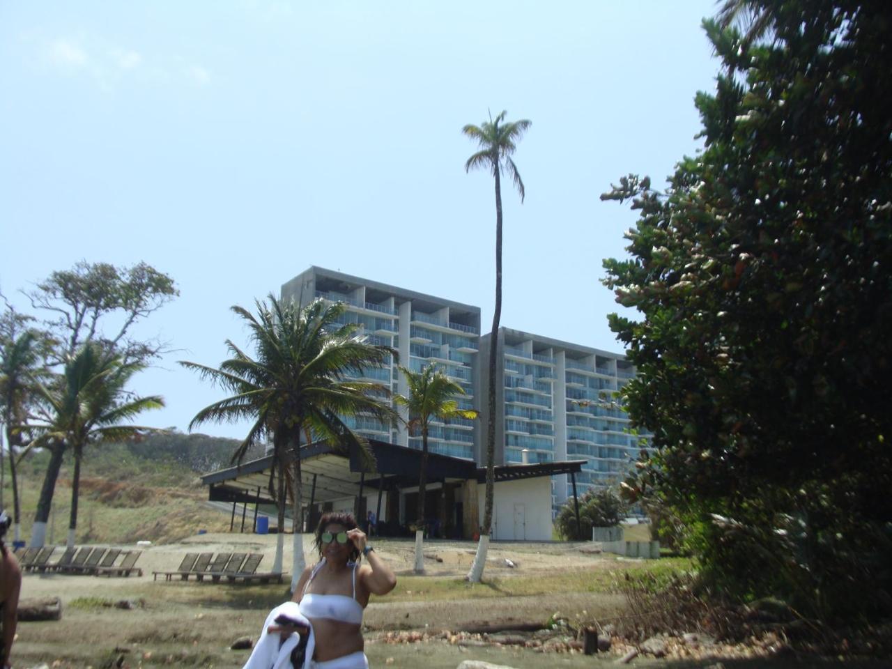 Apartamento En Balabeach Maria Chiquita In Front Of The Beach 2Hab Colón Exterior foto